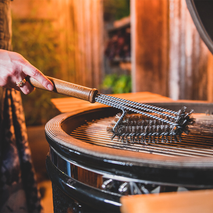 BBQ Cepillo de limpieza Kamado